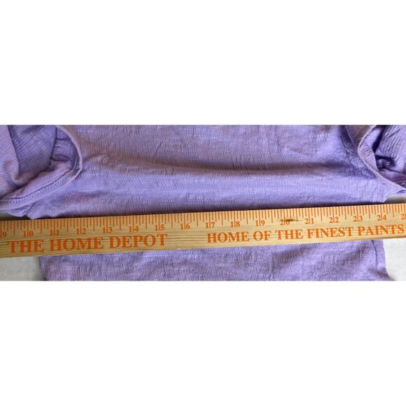 Cat & Jack Lavender Long Sleeve Flutter - Picture 7 of 10